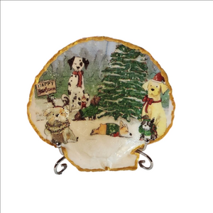 Decoupage Scalloped shells  